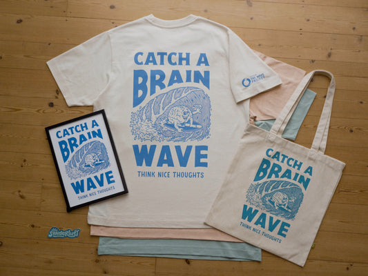 SAVE £5 - Brainwave Bundle, Shirt, Tote, Print. Incl £10 Donation