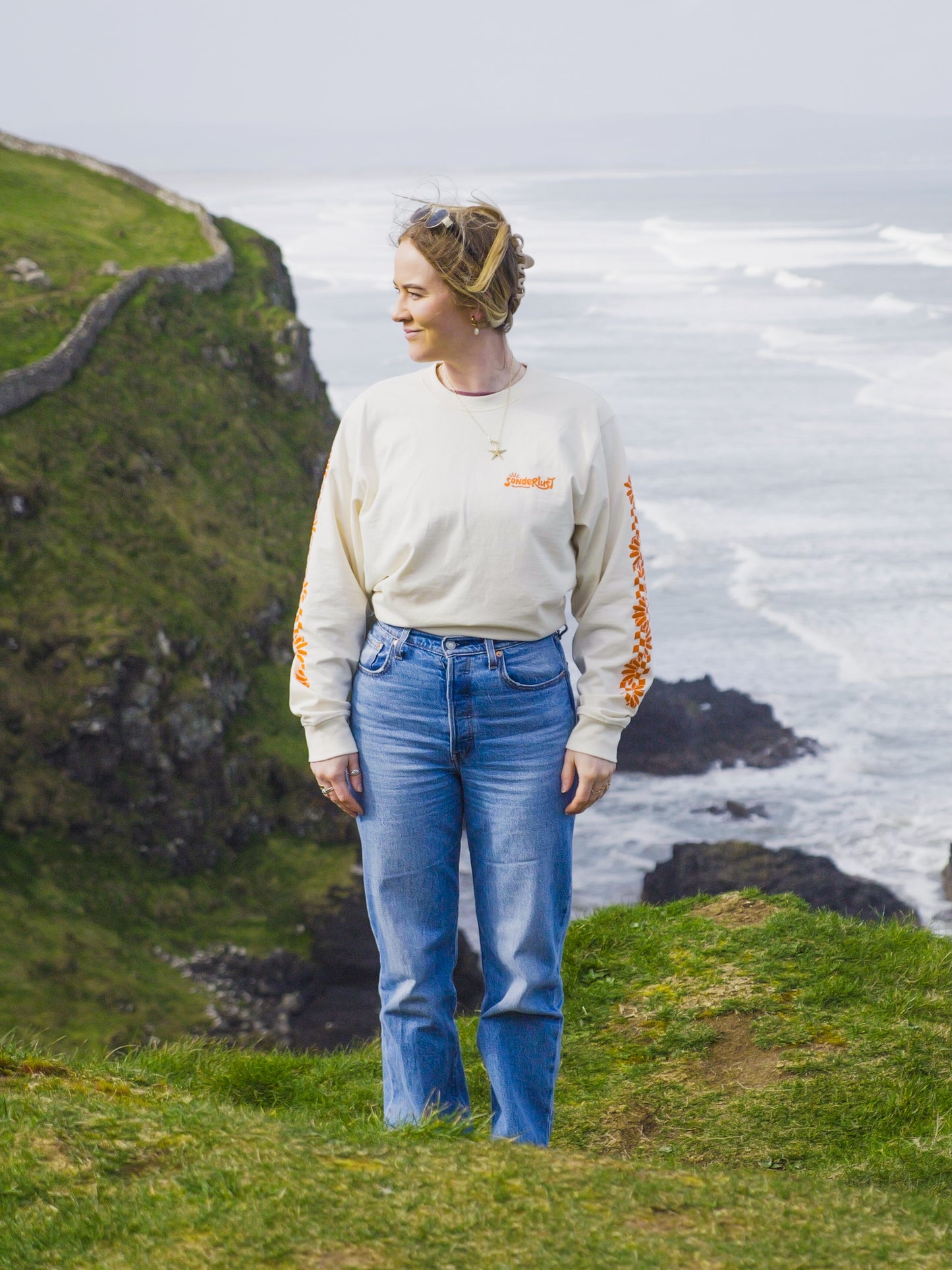 Thunderstruck Organic Cotton Long Sleeve T-shirt