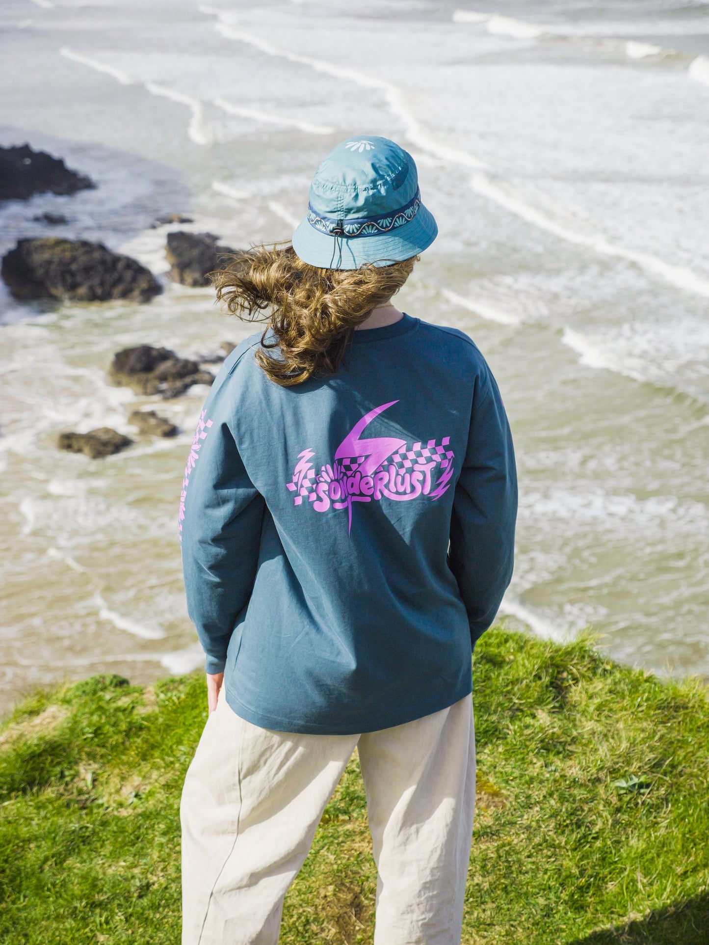 Thunderstruck Organic Cotton Long Sleeve T-shirt