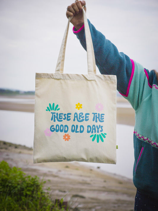 "TATGOD" Organic Cotton Canvas Tote bag