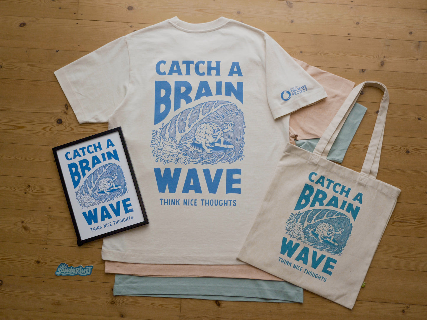 SAVE £5 - Brainwave Bundle, Shirt, Tote, Print. Incl £10 Donation